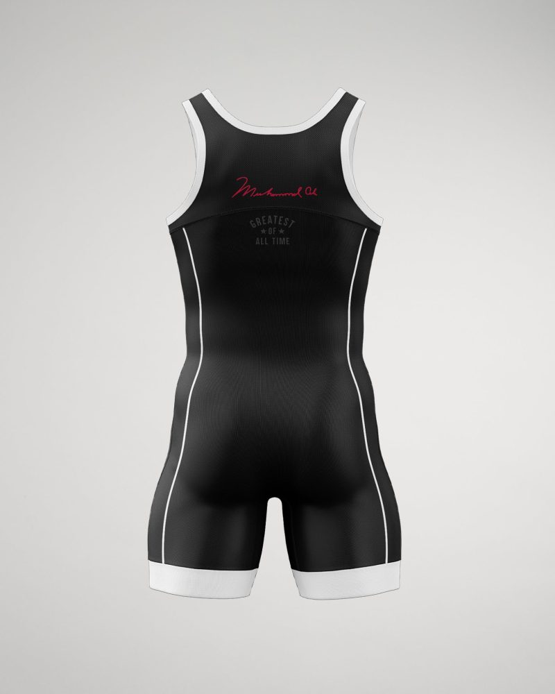 ALIGOAT BLACK YOUTH MSINGLET Mockup FRONT Y RUDSN1036 Black 002