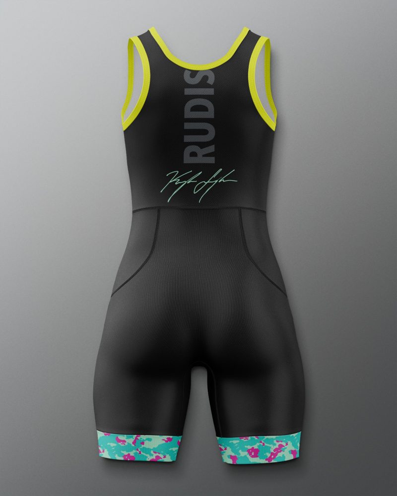 ATHSN1003 KS Controlled Chaos Women s Elite 2.0 Singlet Black 0002