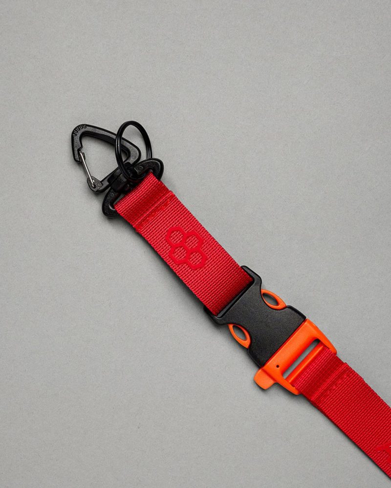 AWOL Quick Clip Lanyard Red 002