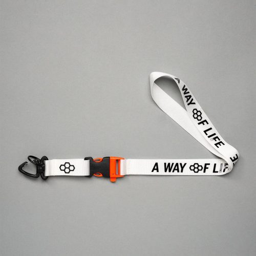 AWOL Quick Clip Lanyard White 001