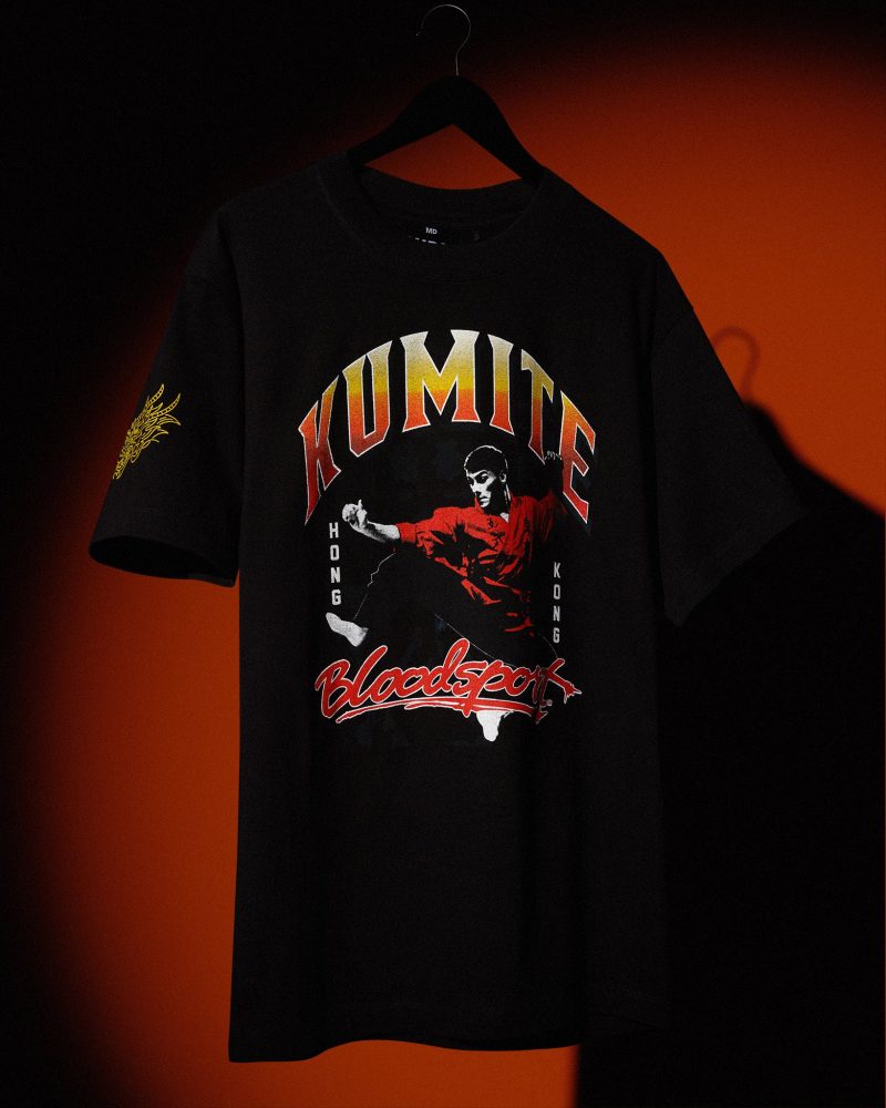 BSPTS1001 Kumite Vintage Heavyweight T Shirt Black 0000