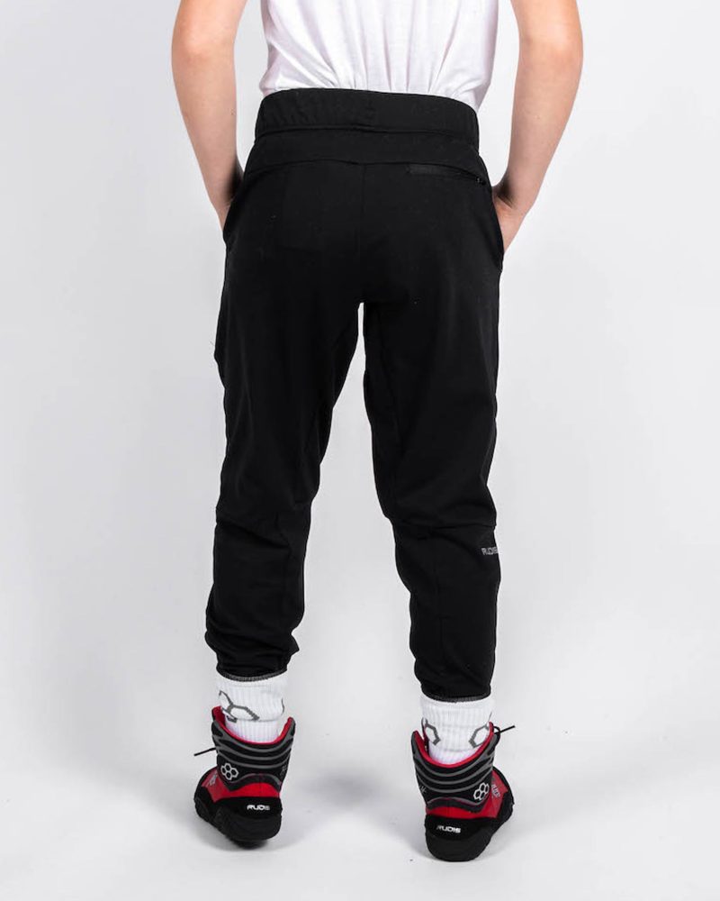 Black RUDIS Hex Premier Youth Joggers Y JOG 0001 Black 0003