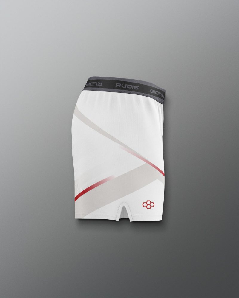 COHSH1019 Ohio State Womens Sublimated Shorts White 0003