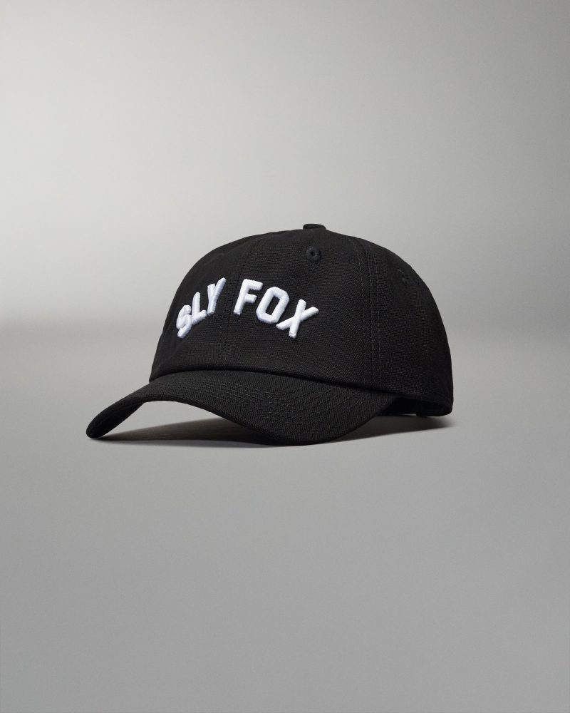 DSFUN1000 SLY FOX ARCH UNSTRUCTURED HAT FLT Black White 0010