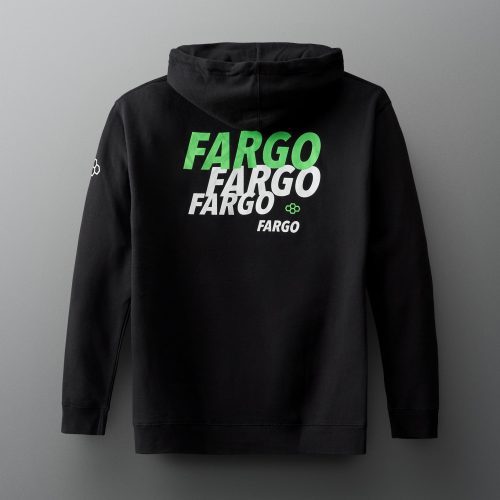 EVTHD1108 Fargo Wrestling 24 Hoodie PUP Black 0022