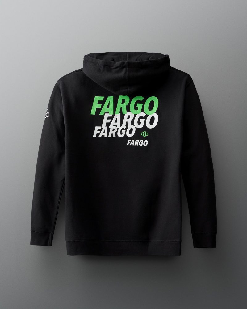 EVTHD1108 Fargo Wrestling 24 Hoodie PUP Black 0022