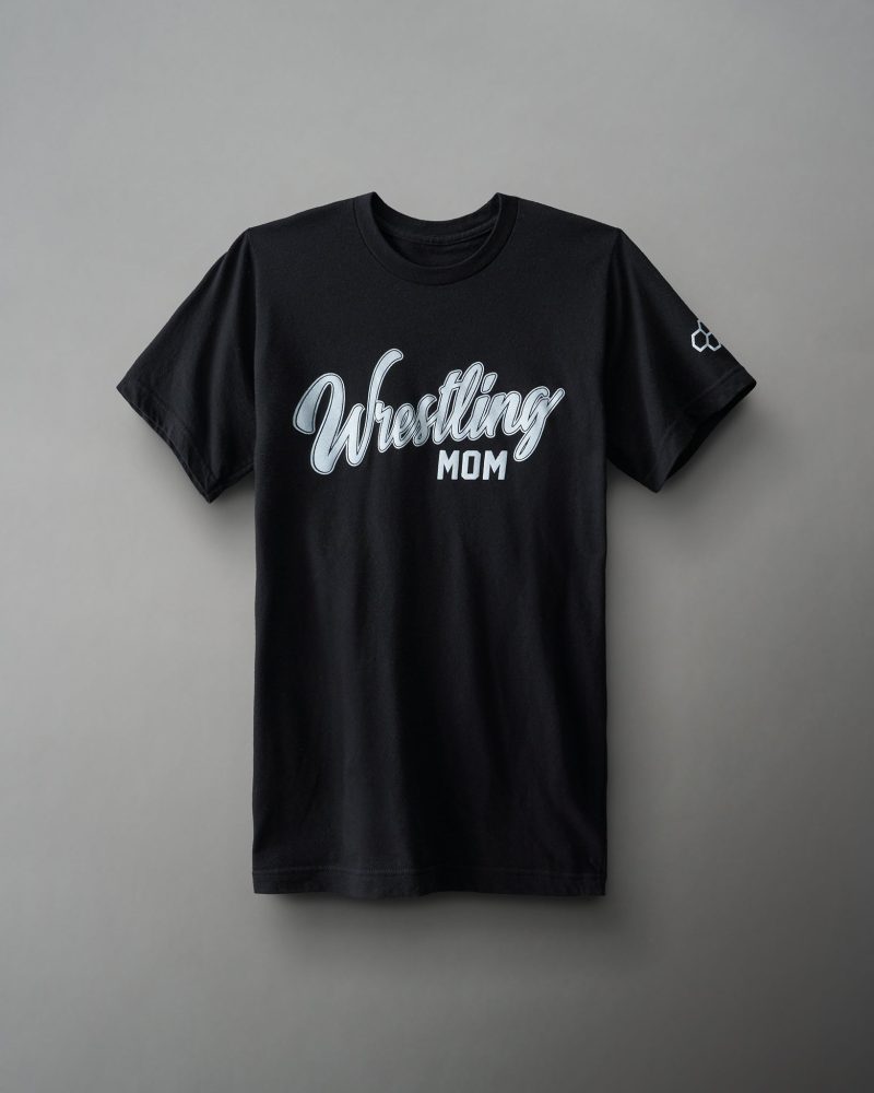 EVTTS1262 Wrestling Mom 2024 Event Tshirt Black 0001