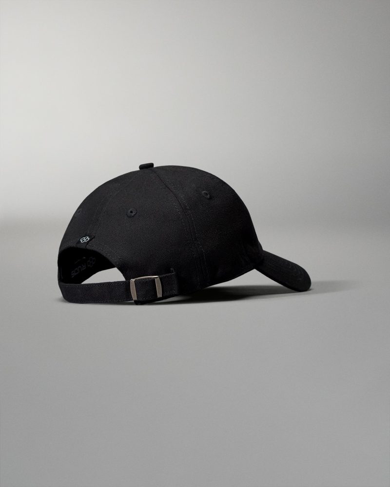 JBAUN1000 JB Unstructured Hat FLT Black 0022