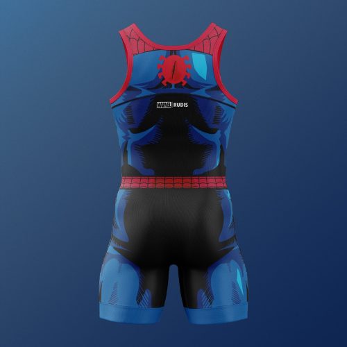 MRVSN1004 SPIDERMAN MSINGLET Blue 0003