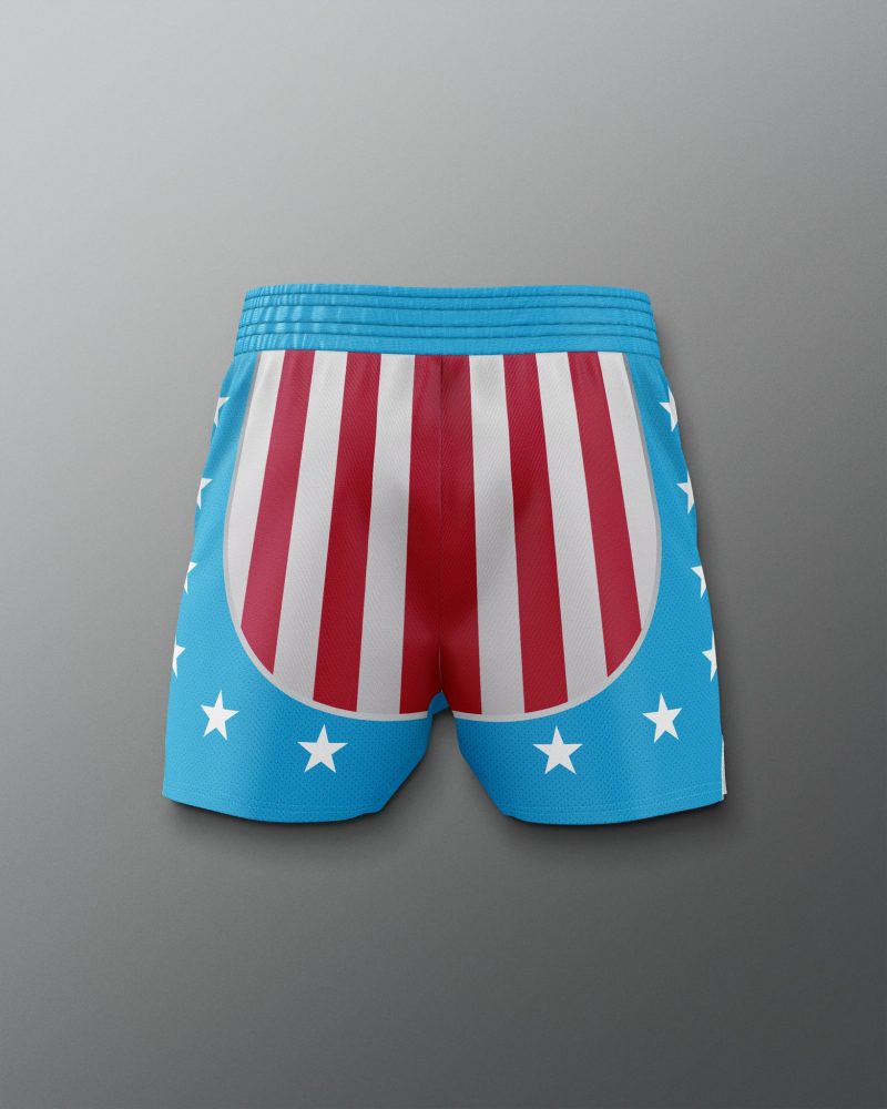 RKYSH1002 Rocky CREED Elite Shorts Red White Blue 0002 345ee291 cae7 4f94 9272 720d69da2bed