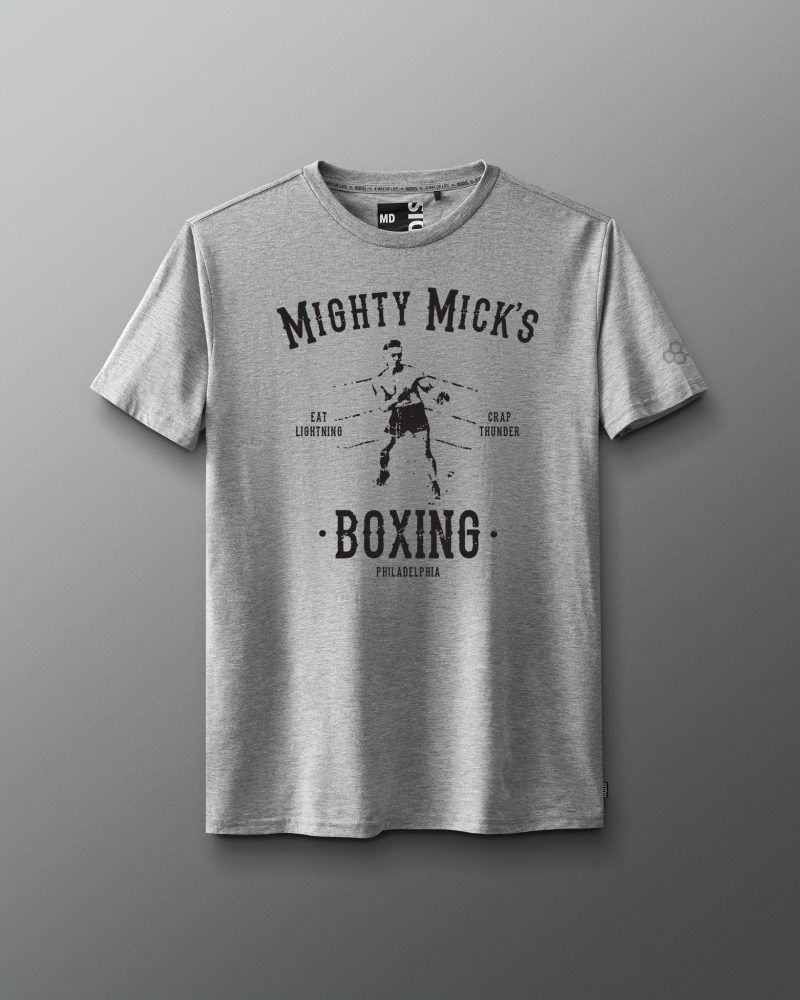 RKYTS1011 Mighty Micks T Shirt Gray 0001