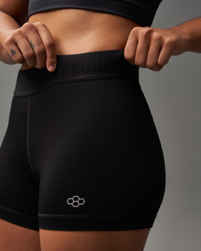 RUDCO1000 RUDIS Womens Compression Short Black 0012