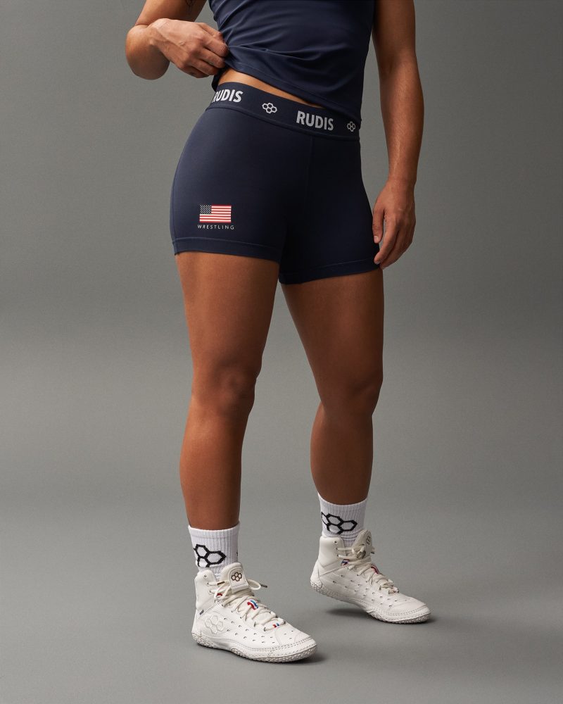 RUDCO1000 RUDIS Womens Compression Short USA Edition 0010