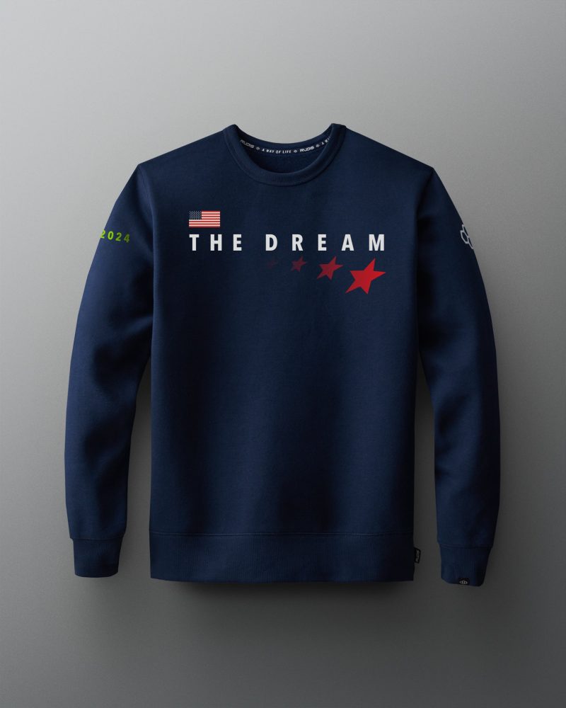 RUDCR1048 The Dream Comfort Fleece Crewneck PUP Navy 0010