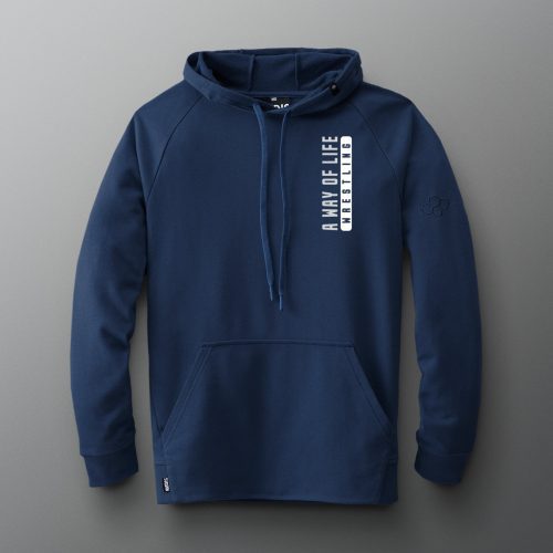 RUDHD1062 A Way Of Life Bold Hoodie Navy 0001