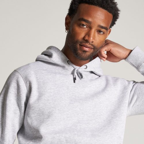 RUDIS 10oz Fleece Hoodie Light Grey RUD 0559 OFP Light Gray 0001