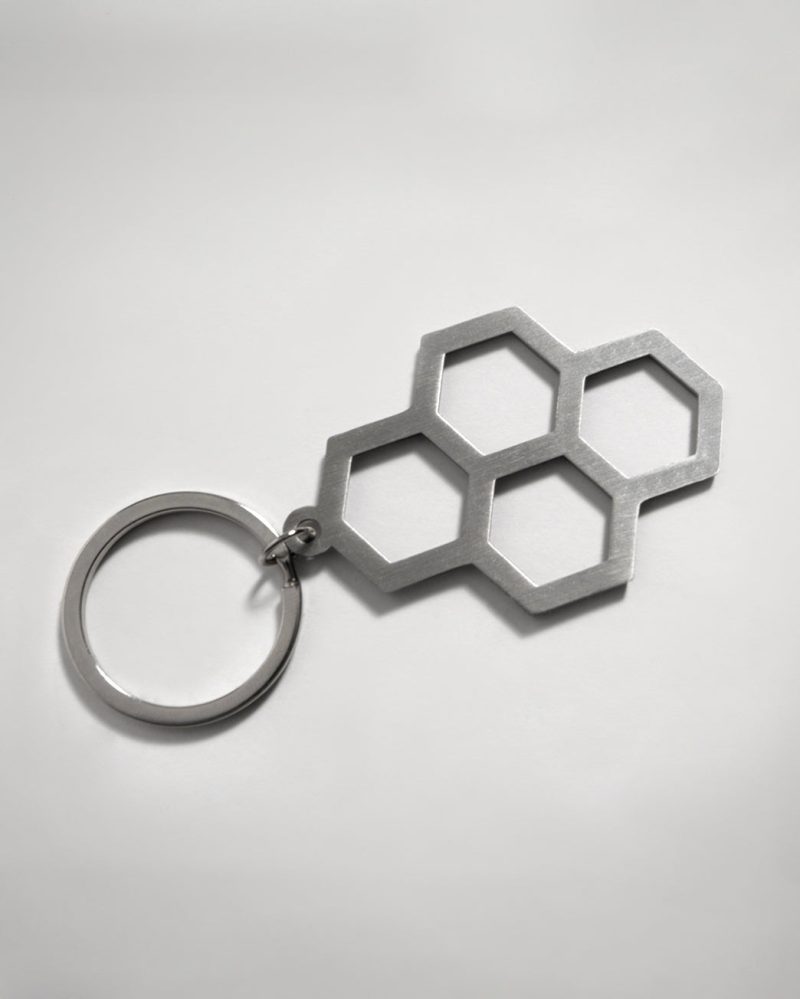 RUDIS Diecut Keychain RUD 0021 Silver 0001