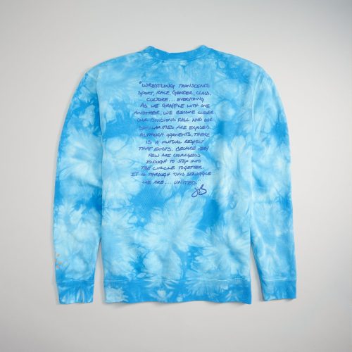 RUDIS JB Written Tie Dye Crewneck Tie Dye Blue JBACR1006 EC 097 Sky Blue Tie Dye 0004