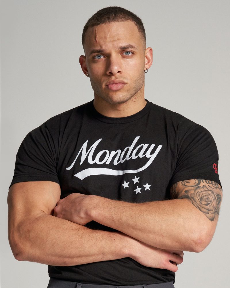 RUDIS Kenny Monday Star T Shirt Black MONTS1001