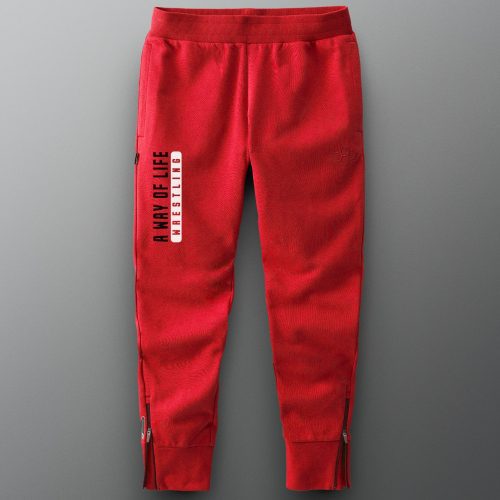 RUDJG1017 A Way Of Life Bold Jogger Red 0001