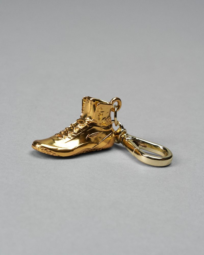 RUDKC1004 RUDIS KS Gold Shoe Keychain Gold 0001