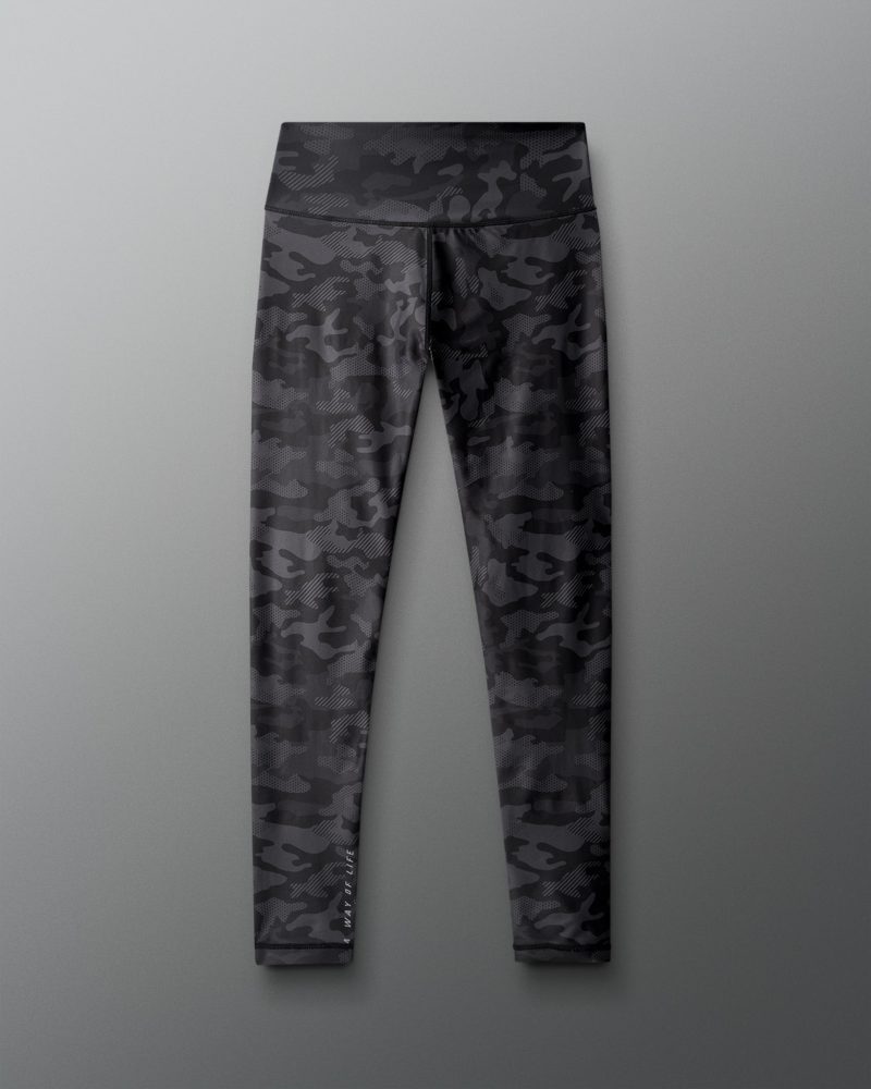 RUDLG1002 Camo Leggings OFP Black Camo 0012