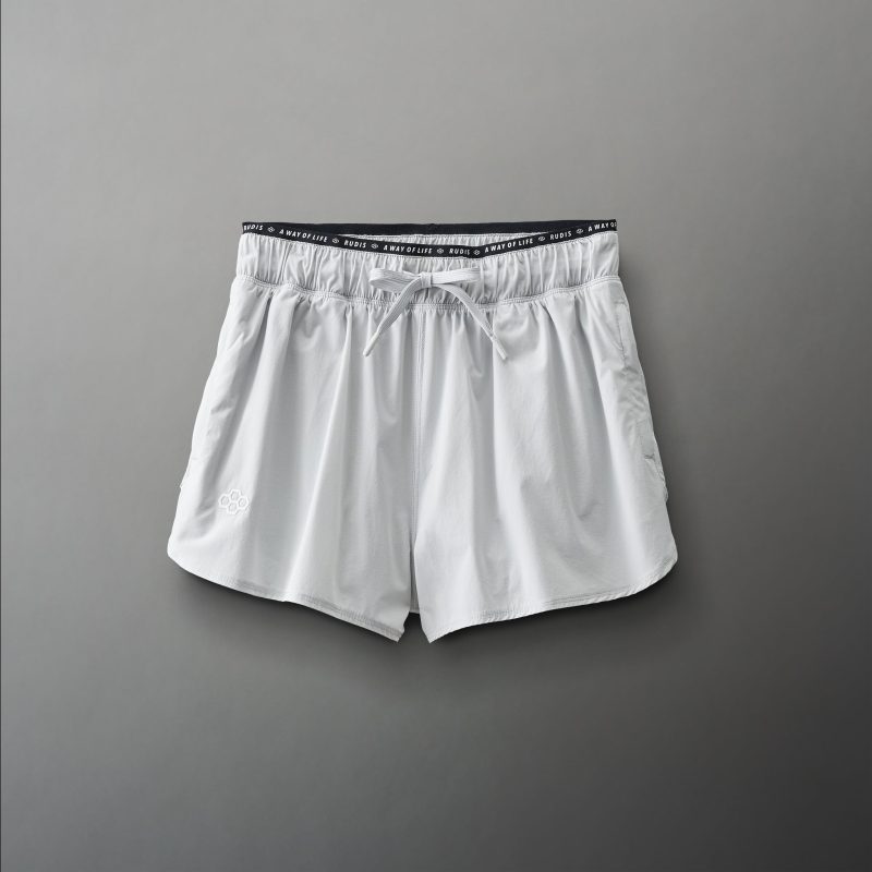 RUDSH1006 Hybrid Training Short OFP Lunar Gray 005