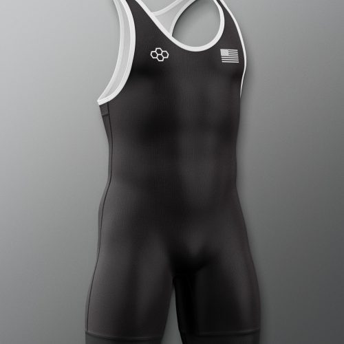 RUDSN1062 RUDIS Weigh In Singlet Black 0003