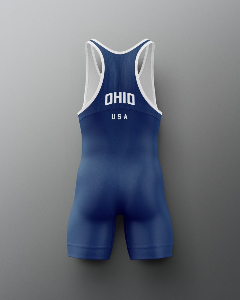 RUDSN1063 Team Ohio Singlet2.0 Navy 0002