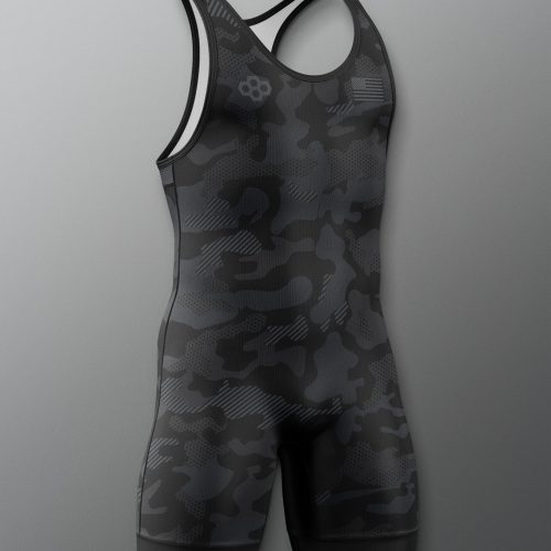 RUDSN1067 Camo Elite 2.0 Singlet Black 0003