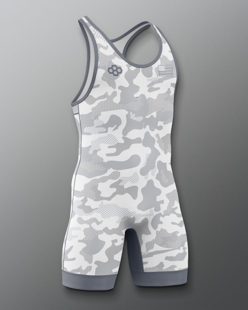 RUDSN1067 Camo Elite 2.0 Singlet White 0003