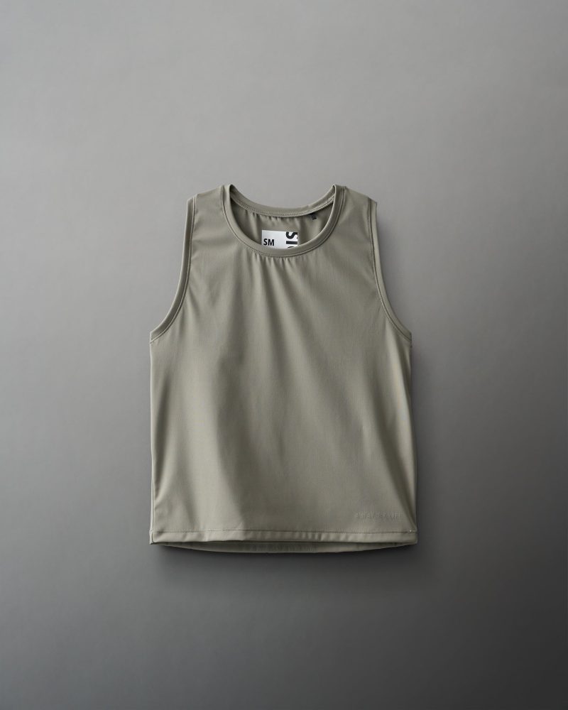 RUDTK1001 W COOL FEEL Crop Tank PUP Olive 0002 9e0db861 0dde 44f9 8350 3527a33944aa