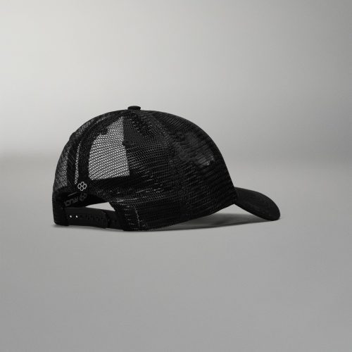 RUDTR1003 Hex Trucker Hat PUP Black Black 0021