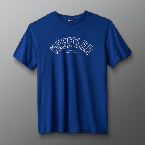 RUDTS1110 RUDIS Wrestler Arched T Shirt PUP Royal 0021