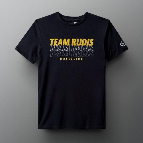 RUDTS1112 Team RUDIS Elevate Tee PUP Black Yellow 0021