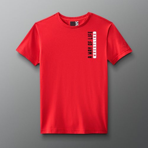 RUDTS1114 A Way Of Life Bold T Shirt Red 0001