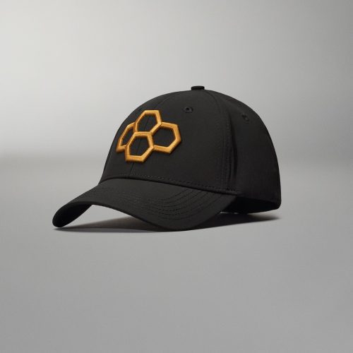 RUDUN1002 RUDIS ESSENTIAL HEX PERFORMANCE HAT FLT Black Gold 0001 b412555a d5a0 4a3e 936e 68a6a9311dd3