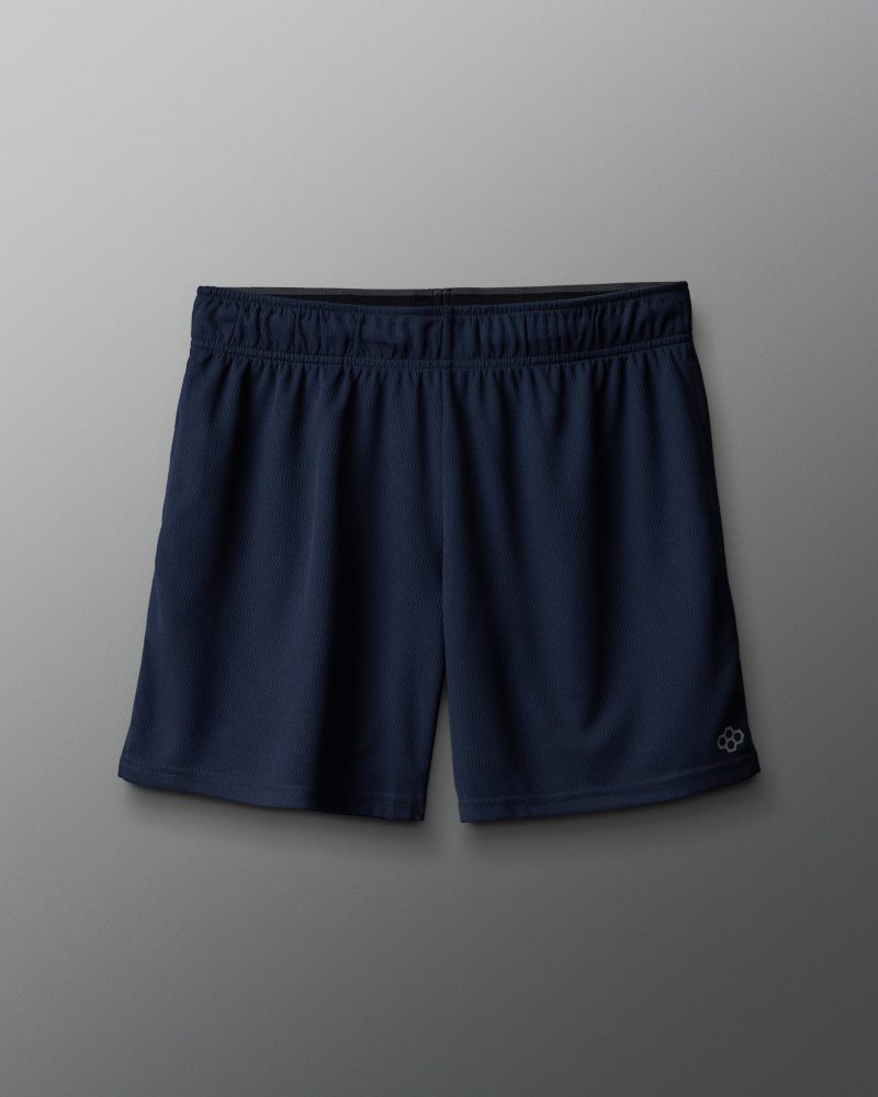 SHO 0001 RUDIS 6 Inch MESH SHORTS PUP Navy 0021