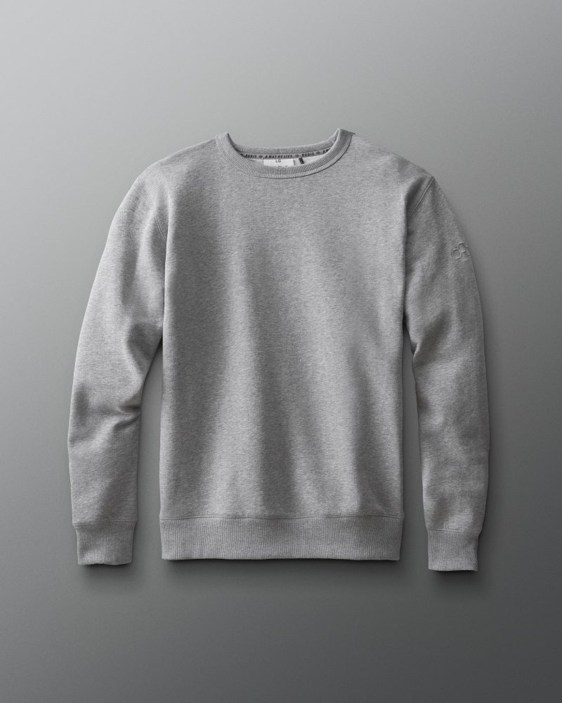 TEMCR1000 Comfort Fleece Crewneck Gray 0051