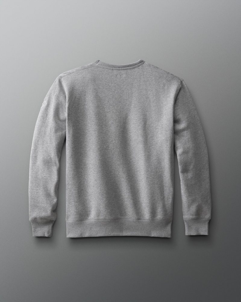 TEMCR1000 Comfort Fleece Crewneck Gray 0052