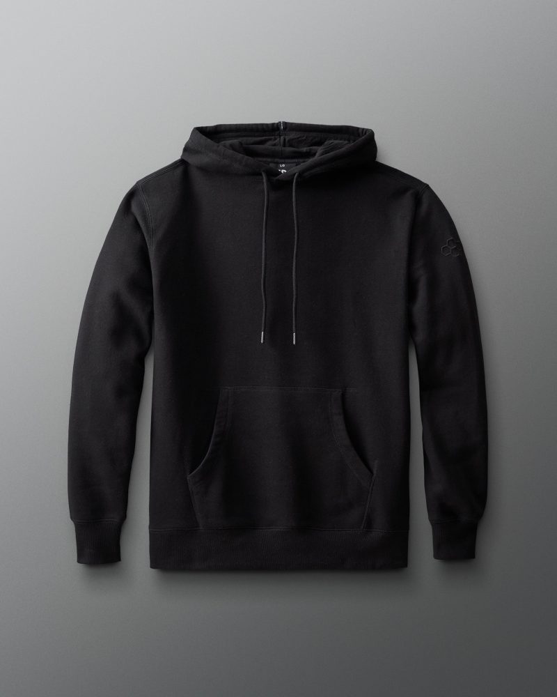 TEMHD1000 Comfort Fleece Hoodie Black 0051