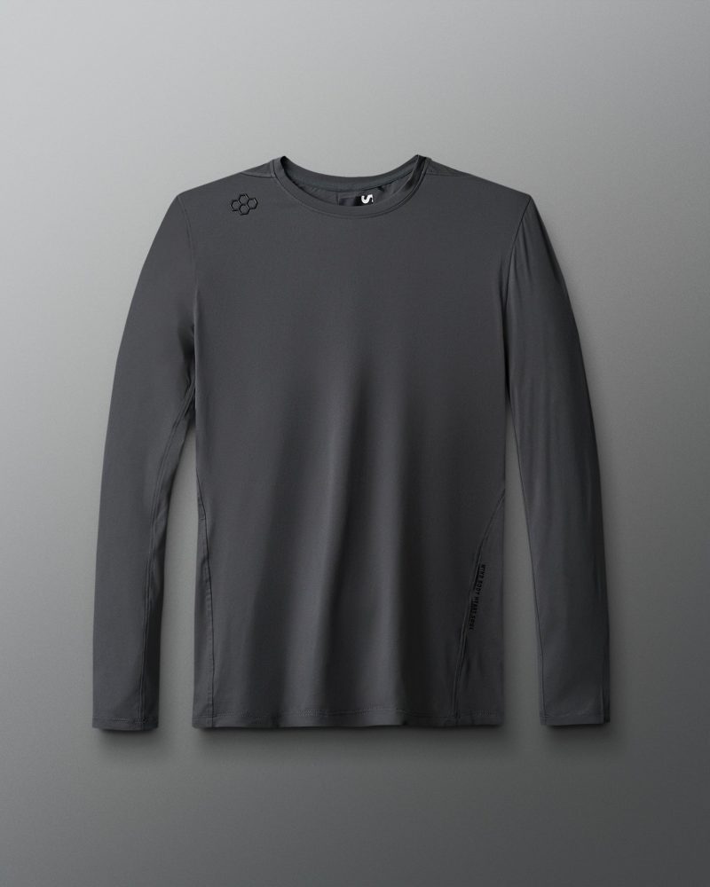 UNI TS1164 Performance Adult Long Sleeve PUP Carbon 0021