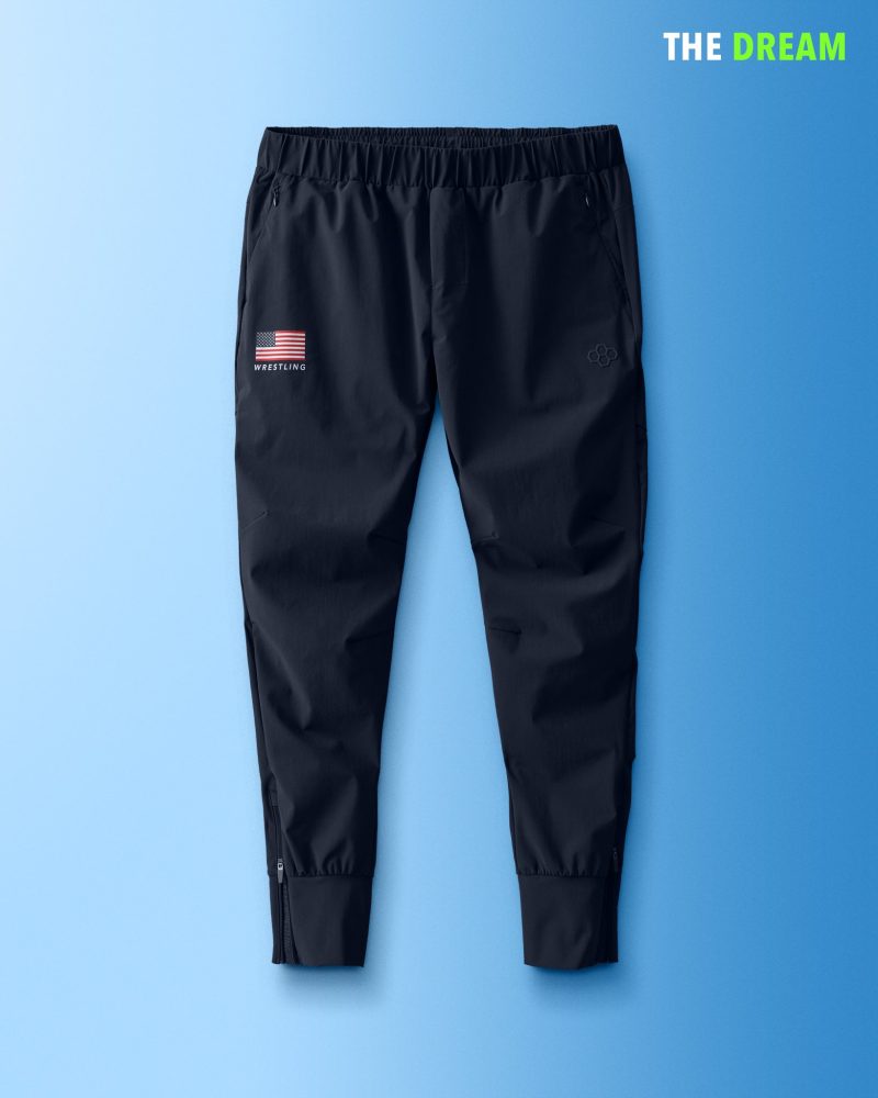 USA Lightweight Tech Joggers USAJG1001 PUP Navy 001