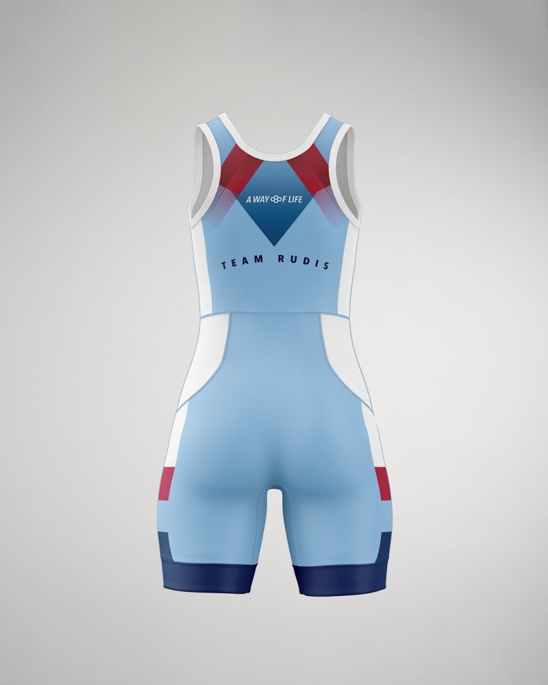 USA Pride Singlet F Light Blue 0002