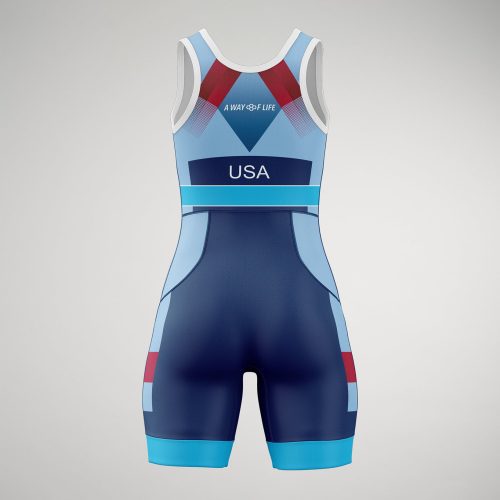 USA Pride Singlet F Navy 0002