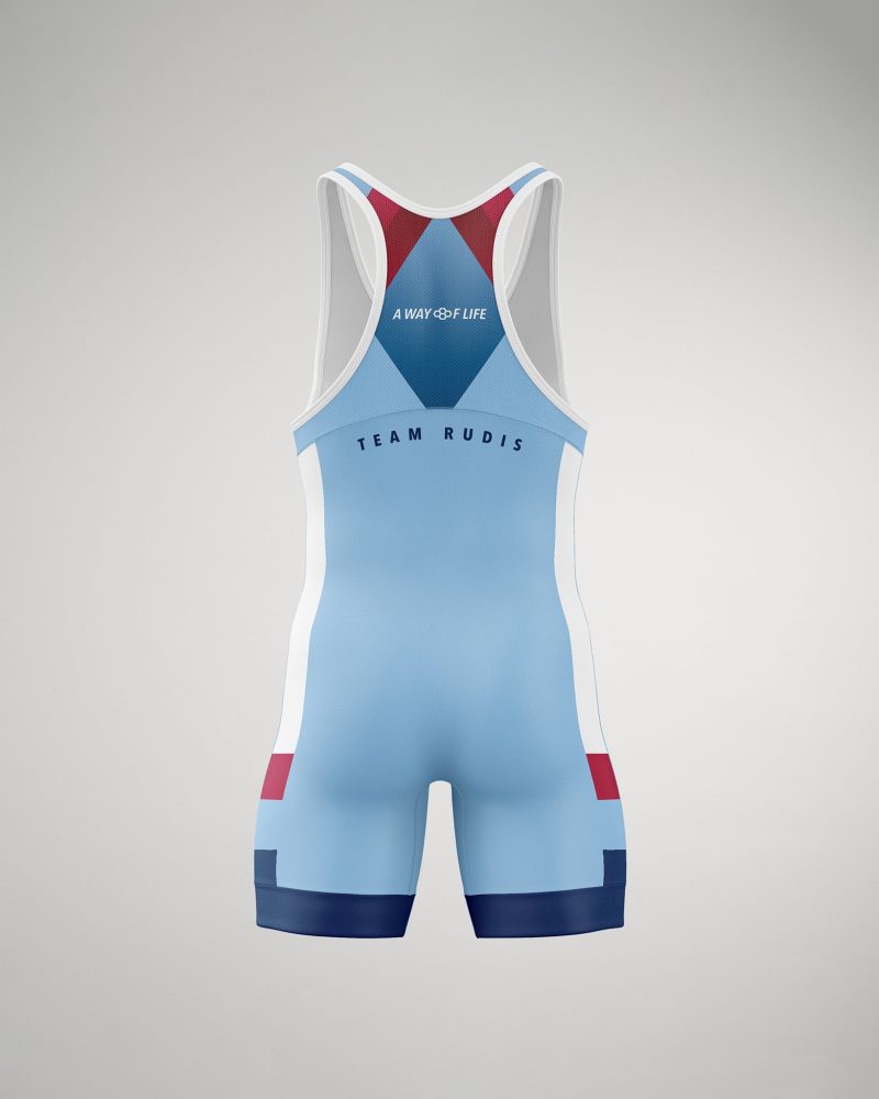 USA Pride Singlet M Light Blue 0002