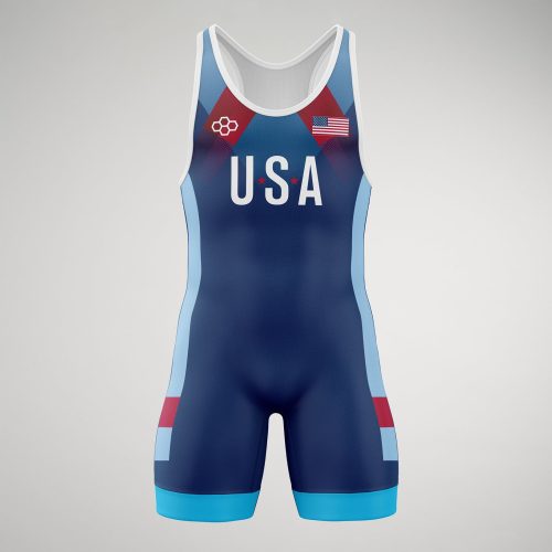 USA Pride Singlet M Navy 0001