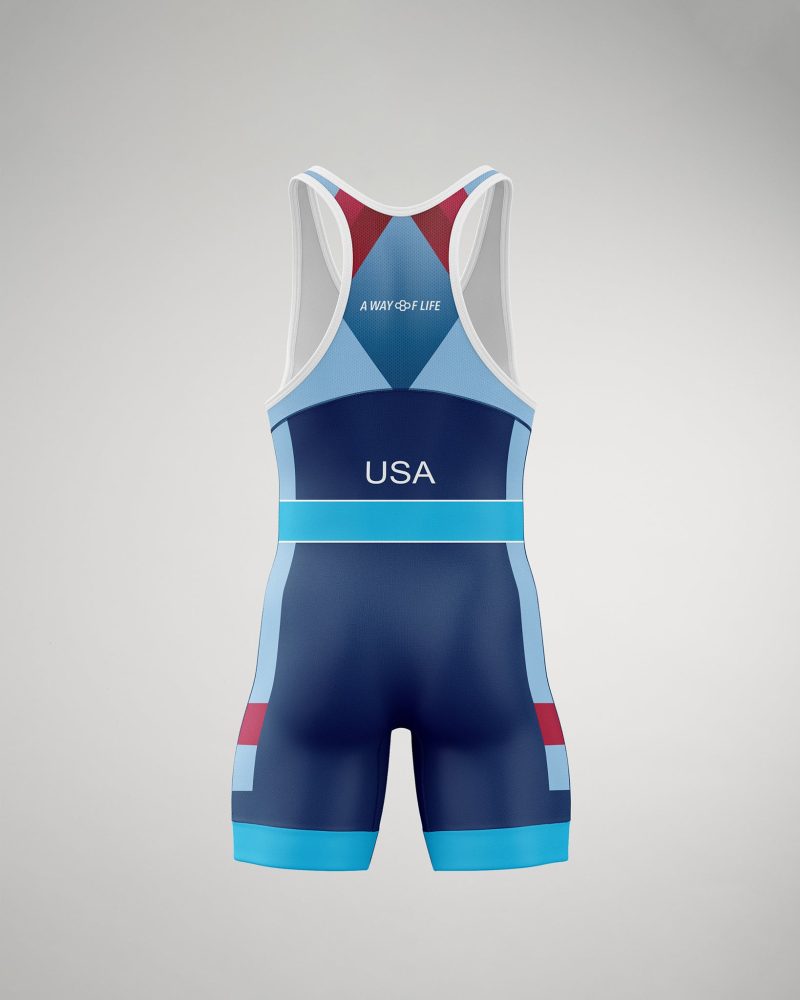 USA Pride Singlet M Navy 0002