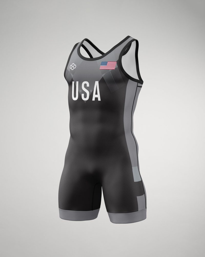 USAPrideSinglet Black 001