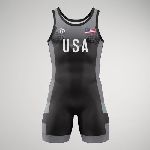 USAPrideSinglet Black 002